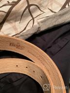 картинка 1 прикреплена к отзыву Enhanced Embossed Brown Leather Western Accessories for Men от Andargie Waiker