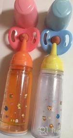 img 5 attached to IVITA Baby Doll Feeding Set: Disappearing Milk And Juice Bottles For Realistic Playtime