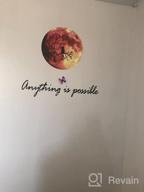 img 1 attached to Anything Is Possible Vinyl Wall Decal Inspirational Quote Wall Art Sticker review by Timothy Schroeder