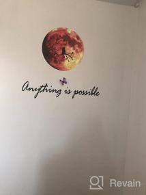 img 5 attached to Все возможно виниловая наклейка на стену вдохновляющая цитата настенная художественная наклейка