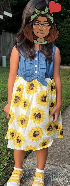 img 1 attached to 🎄 Enlifety Princess Christmas Sundress: Festive Attire for Granddaughter's Girls' Clothing and Dresses review by Joey Pritchard