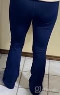 img 1 attached to Lavento Women'S Bootcut Yoga Pants - Crossover Flare Leggings For Women review by Janet Williams