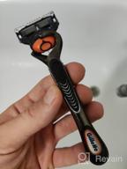 img 2 attached to Gillette Fusion5 ProGlide Men's Razor, 1 Cassette, 5 Carbon Blades, FlexBall Technology, Trimmer review by Abhey Singh ᠌