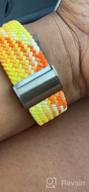 img 1 attached to 44Mm-49Mm Bandiction Stretchy Braided Solo Loop Bands Compatible With Apple Watch - Women & Men, Elastic Strap For All IWatch Series 8/7/6/5/4/3/2/1 review by Darin Brooks