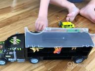 img 1 attached to Get Ready For Adventure With Gifts2U'S 25PCS Dinosaur Truck Toy Set - Perfect For Boys Ages 3-8! review by Dylan Aaronson