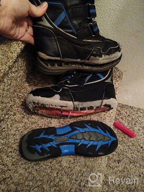 img 1 attached to 🌧️ Ultimate Weatherproof Closures: All-Weather Insulated Durability Boys' Shoes review by Shah Jones