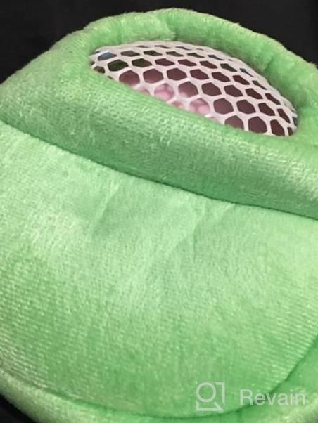 img 1 attached to Yosoo 1 PCS Portable White Mesh African Hedgehog Hamster Breathable Pet Dog Carrier Bags Handbags Puppy Cat Travel Backpack (S, White Mesh - Green) review by Dwayne Calhoun
