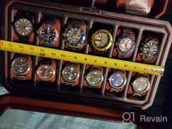 img 1 attached to Organize Your Timepieces In Style With Rothwell'S Luxury Leather Watch Box review by Jonathan Sanders