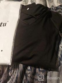 img 4 attached to Amoretu Женская летняя блуза: повседневная футболка с короткими рукавами и модным дизайном в виде перекрещивающихся полосок