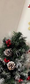 img 6 attached to Deck The Halls With AOGU'S Mini Prelit Artificial Christmas Tree - Perfect For Tabletops!