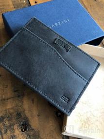 img 7 attached to Garzini Holder Minimalist Leather Men's Wallets, Card Cases, and Money Organizers for a Compact Style