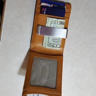 img 1 attached to 🧳 Stylish and Secure: BULLIANT Slim Wallet Money Clip for Men - RFID Blocking, Holds 8 Cards, Gift Boxed review by Dang Reid