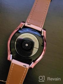 img 6 attached to 3-Pack Samsung Galaxy Watch 5 &amp; 4 44Mm Защитная пленка для экрана Аксессуары - Жесткий поликарбонатный лицевой чехол Бампер Пленка из закаленного стекла высокой четкости, матовый черный / синий / серебристый