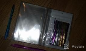 img 5 attached to 200 Treat Bags With 200 4" Twist Ties 6 Mix Colors - 1.4Mils Thickness OPP Plastic Bags (4'' X 6'')