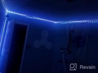 img 1 attached to Ultra Long 130Ft Tenmiro LED Strip Lights Kit With 44-Key IR Remote - RGB Color Changing Lights Perfect For Bedroom, Kitchen, And Home Decoration (2 Rolls Of 65Ft) review by Mario Hernandez