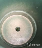 картинка 1 прикреплена к отзыву Set Of 2 Terra Cotta Cement Indoor Plant Pots - 4 Inch Medium Planter Vessels With Drain Hole For Contemporary Decor - Unglazed Pottery By POTEY 202221 от Jeff Kern