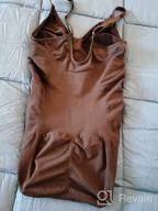 img 1 attached to YIANNA Women'S Seamless Shapewear Body Shaper For Tummy Sculpting And Control review by Mike Wieneke