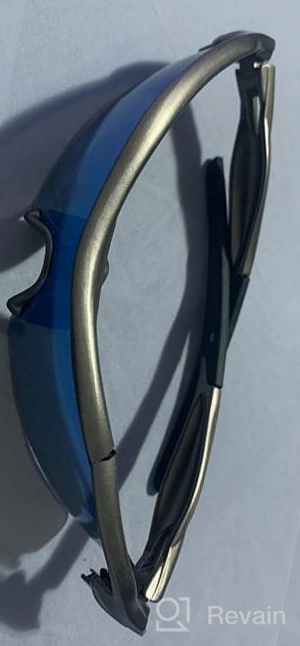 img 1 attached to Enhance Your Sports Performance With Xiyalai Polarized Sports Sunglasses - 5 Interchangeable Lenses For Cycling, Running, And More! review by Wayne Burkett