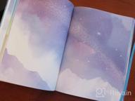 img 1 attached to Hardcover Blank Notebook For Writing, Gratitude Journal For Women & Men - 7.5" X 10.2", 160 Pages, 2 Bookmarks, Unlined Starry Sky Design review by Danny Nedumaran