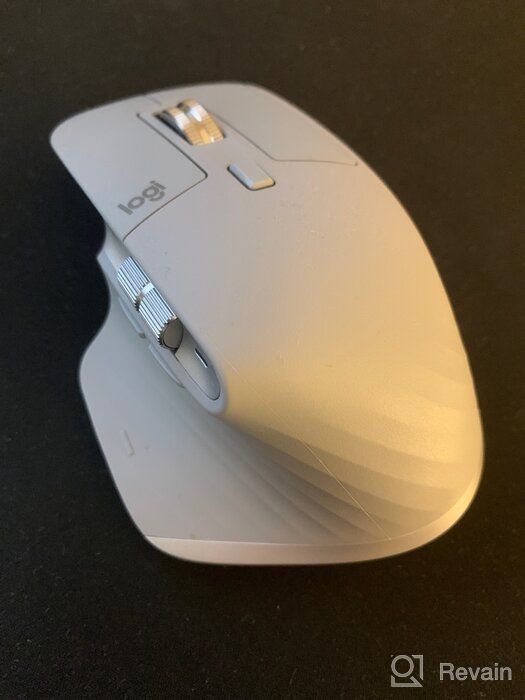 img 1 attached to 🖱️ Logitech MX Master Wireless Mouse: High-Precision Sensor, Easy-Switch up to 3 devices, Meteorite Black review by Xun Qu ᠌