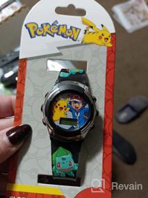 img 5 attached to Pokémon Boys' Stainless Steel Analog-Quartz Watch with Plastic Strap, Multi-color, Size 23 (Model: POK4186AZ)