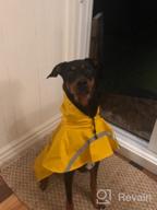 img 1 attached to 🐶 Protective Pet Gear: NINEMAX Dog Raincoat with Reflective Strip for Medium-Large Dogs review by Mark Hicks