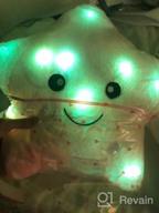 img 1 attached to Twinkle, Twinkle Little Star: Illuminate Your Nights With WEWILL'S 13'' LED Light-Up Plush Pillows For Toddlers And Kids! review by Joseph Hamilton
