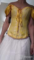 картинка 1 прикреплена к отзыву Women'S Princess Corset Top With Rushed Sleeves By BSLingerie®: Enhance Your Costume Look! от Daniel Beaver