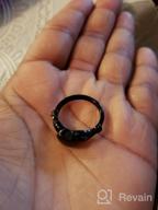 img 1 attached to Women'S Finger Ring Urn Keepsake Jewelry For Ashes - Memorial Cremation Jewelry review by Adam Grady