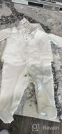 img 1 attached to Christening Baptism Outfits For Baby Boys - Set Of 2 Or 3 Pieces By Booulfi review by Billy Ivy