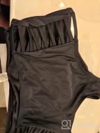 img 1 attached to Flaunt Your Curves With Yilisha'S Tummy Control High Waisted Bikini Bottoms - Black, Ruched And Perfect For Swimming review by Damian Grotting
