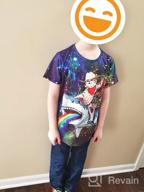 картинка 1 прикреплена к отзыву Summer-Ready, Cool 3D Graphic Tees For Kids: Loveternal'S Novelty Short Sleeve T Shirts от Brad Phifer