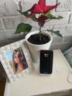 img 1 attached to Skyway Energy Fast wireless charger, dark wood review by Aneta Szczepaska ᠌