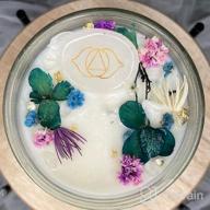 img 1 attached to Colorful And Natural: Get Creative With DALARAN'S 3 Pack Pressed Flowers For Candle Making And DIY Projects review by Kimberly Wells