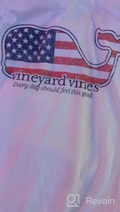 img 1 attached to Men's Vineyard Vines Americana Short Sleeve T-Shirt for Shirts Clothing review by Tony Elliott