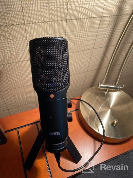 img 1 attached to Rode NT-USB USB Condenser Microphone with Knox Headphone Kit (2-Piece Bundle) review by Anand ᠌