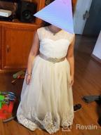 img 1 attached to Girls' Clothing: Flower Dress Wedding Pageant Gowns for Dresses review by Jessica Bohannon