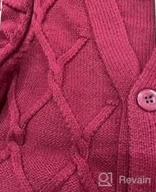 img 1 attached to 🧒 Cozy and Stylish Toddler Chunky Cardigan Sweater Sleeve for Boys review by Patrick Johnson