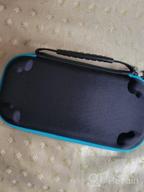 img 1 attached to Elite Turquoise ButterFox Carrying Case For Nintendo Switch Lite - Slim, With 19 Game And 2 Micro SD Card Holders, Ideal Storage Solution For Switch Lite Accessories review by Paul Haswood