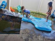 img 1 attached to 68'' Octopus Sprinkler Play Mat For Girls/Kids: Fun Summer Outside Activities With BATURU Splash Fountain! review by David Jenkins