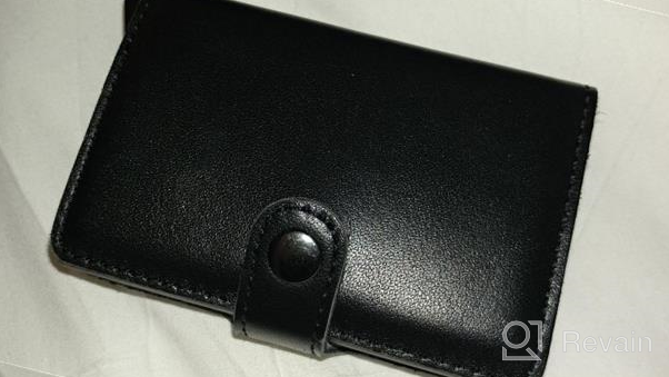 img 1 attached to HONB Genuine Leather Credit Holder review by Charles Alvey