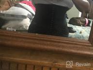 img 1 attached to SHAPERX Waist Trainer: Get An Hourglass Figure With Latex Underbust Corsets Cincher! review by Simon Connelly