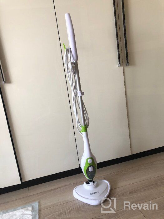 img 1 attached to Steam cleaner Kitfort KT-1004-2, green/white review by Gabriela Domagalska ᠌