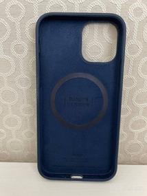 img 5 attached to 📱 elago iPhone 12/12 Pro Case 6.1 inch - Liquid Silicone, Full Body Protection, Blue - Soft Microfiber Lining