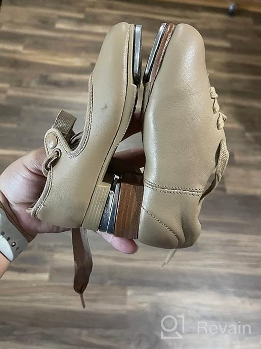 img 1 attached to 👞 High-Quality Capezio Toddler/Little Kid Flex Master CG16C Tap Shoe - Ensuring Optimal Comfort and Durability review by Matthew Davenport