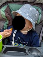 картинка 1 прикреплена к отзыву Sun Protection Hat For Kids - Toddler Boys Girls Wide Brim Summer Play Cotton Baby Bucket With Chin Strap | LANGZHEN от Christopher Kumar