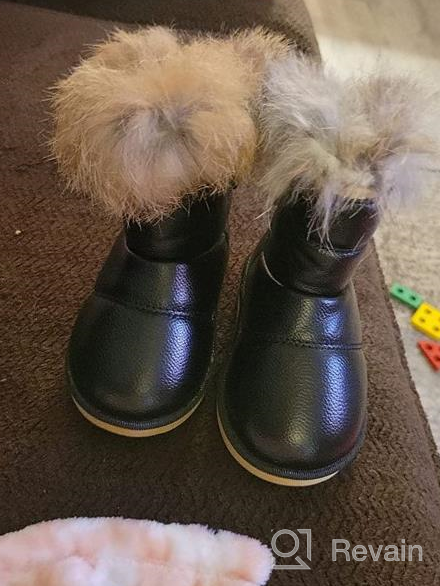 img 1 attached to 👢 Snug-fit Outdoor Boys' Winter Boots - COMFY KIDS Children’s Shoes review by Ricky Brooks