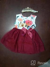 img 6 attached to 👗 Shalofer Dark Floral Three Vest for Girls' Skirts & Skorts - Little Birthday Clothing