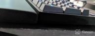 img 1 attached to Glorious Gaming Wooden Wrist Rest - Ergonomic Palm Support For Mechanical Keyboards - Full-Size - Brown review by Angie Wooten