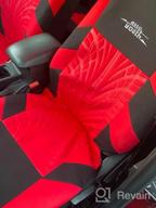 картинка 1 прикреплена к отзыву AUTOYOUTH 9Pc Beige Car Seat Covers Set - Front Bucket & Split Bench Protectors For Women от Gucci Breeze